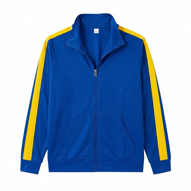 Herren-Jacke Relaxed Fit Sporty Zip-Up
