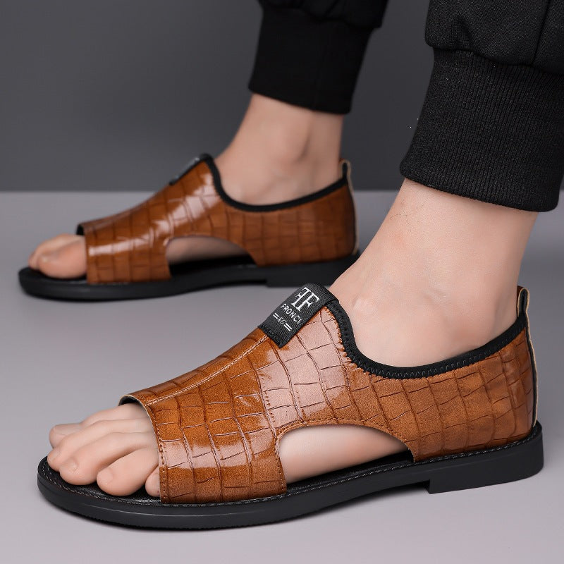 Modische offene Sandalen für Herren