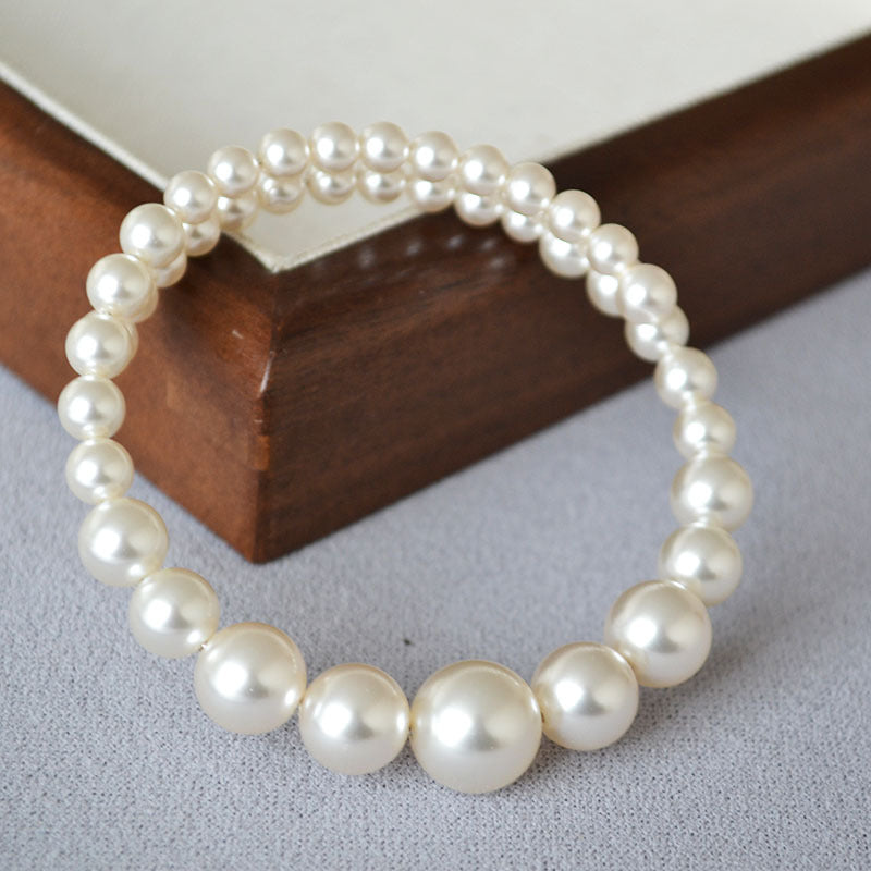 Perlen-Armband mit Farbverlauf