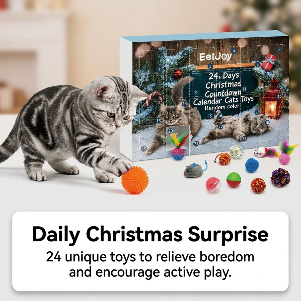 Adventskalender Katzenspielzeug | LuxeStyle