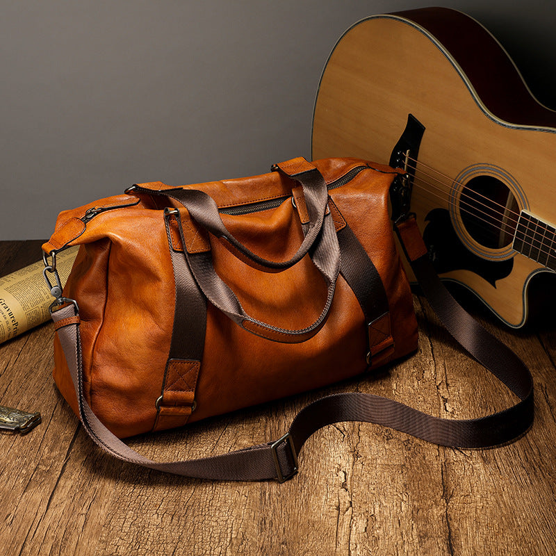 Schultertasche aus Rindsleder – Bild 2 | LuxeStyle