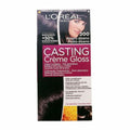Amoniakfreie Färbung L'Oreal Casting Creme Gloss Ebenholzschwarz 180 m