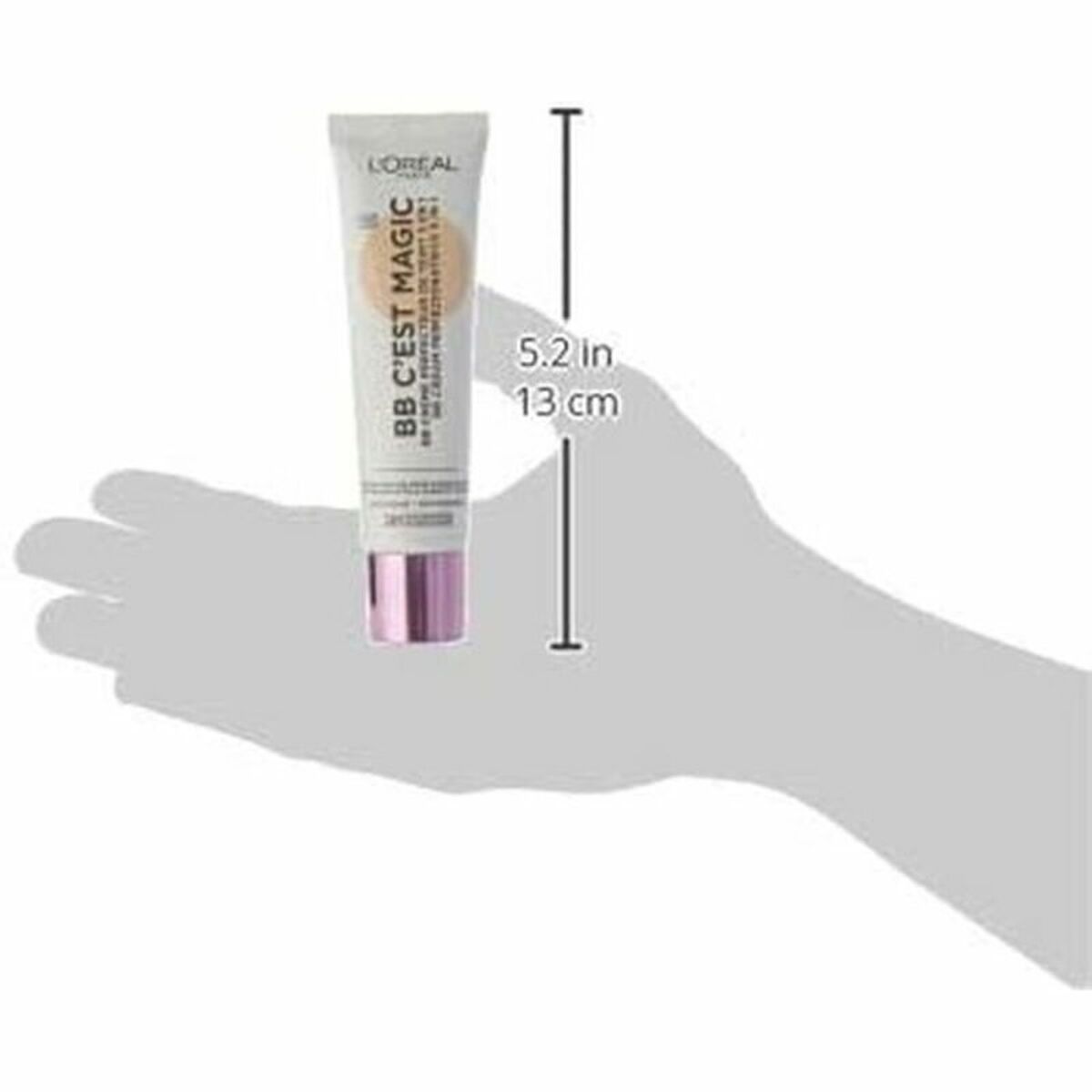 Feuchtigkeitscreme mit Farbe L'Oreal Magic Bb Light Klar Spf 10 30 ml