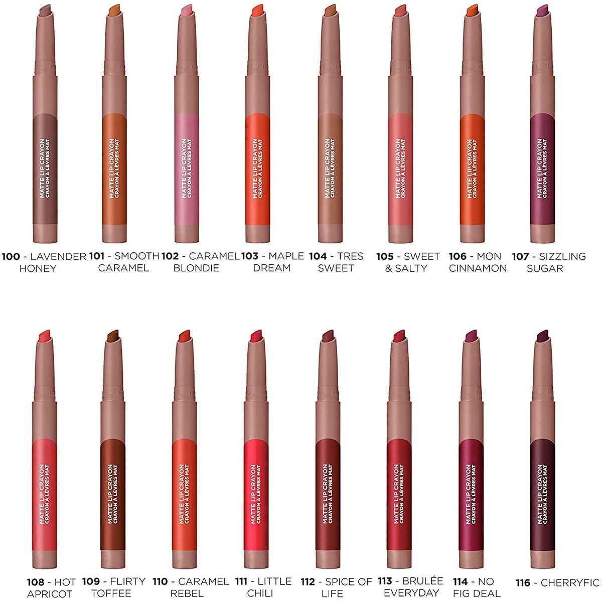 Lippenstift L'Oreal Infaillible 113-brulee everyday (2,5 g)