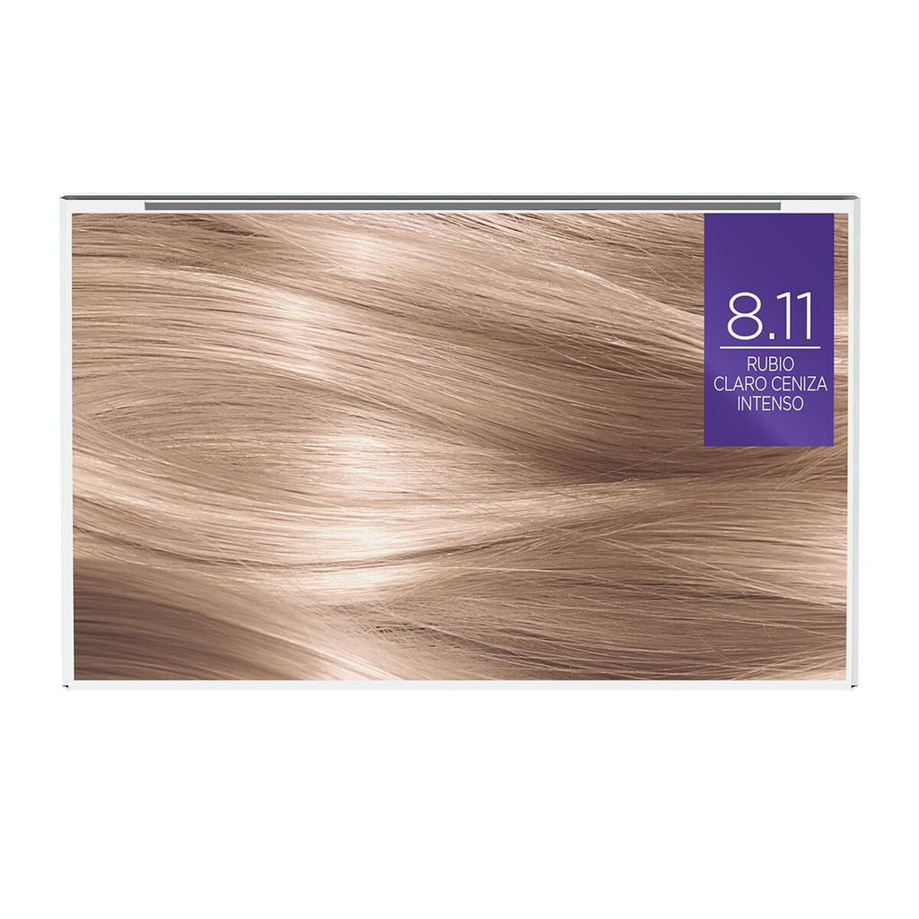 Dauerhafte Creme-Coloration L'Oreal Excellence Helles Aschblond 8,11 N
