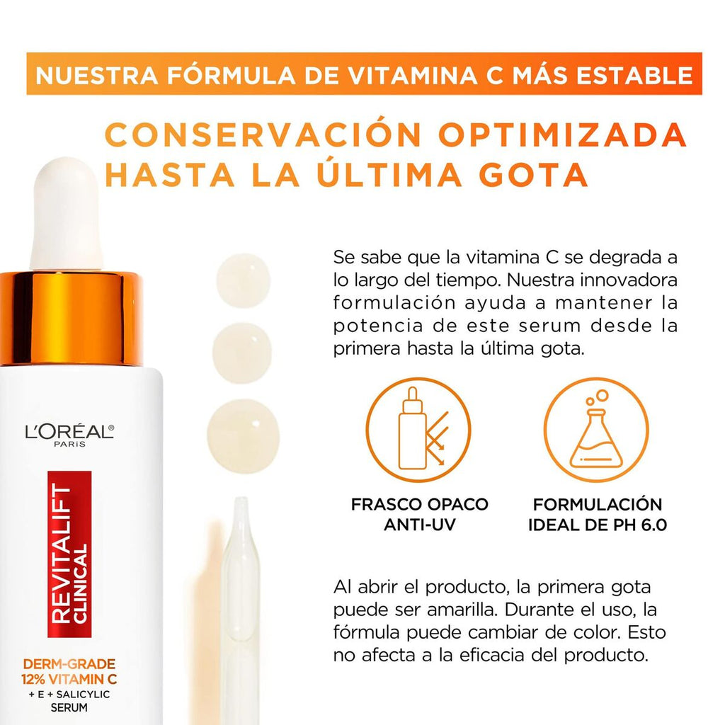 Anti-Aging Serum L'Oreal Revitalift Clinical C 30 ml