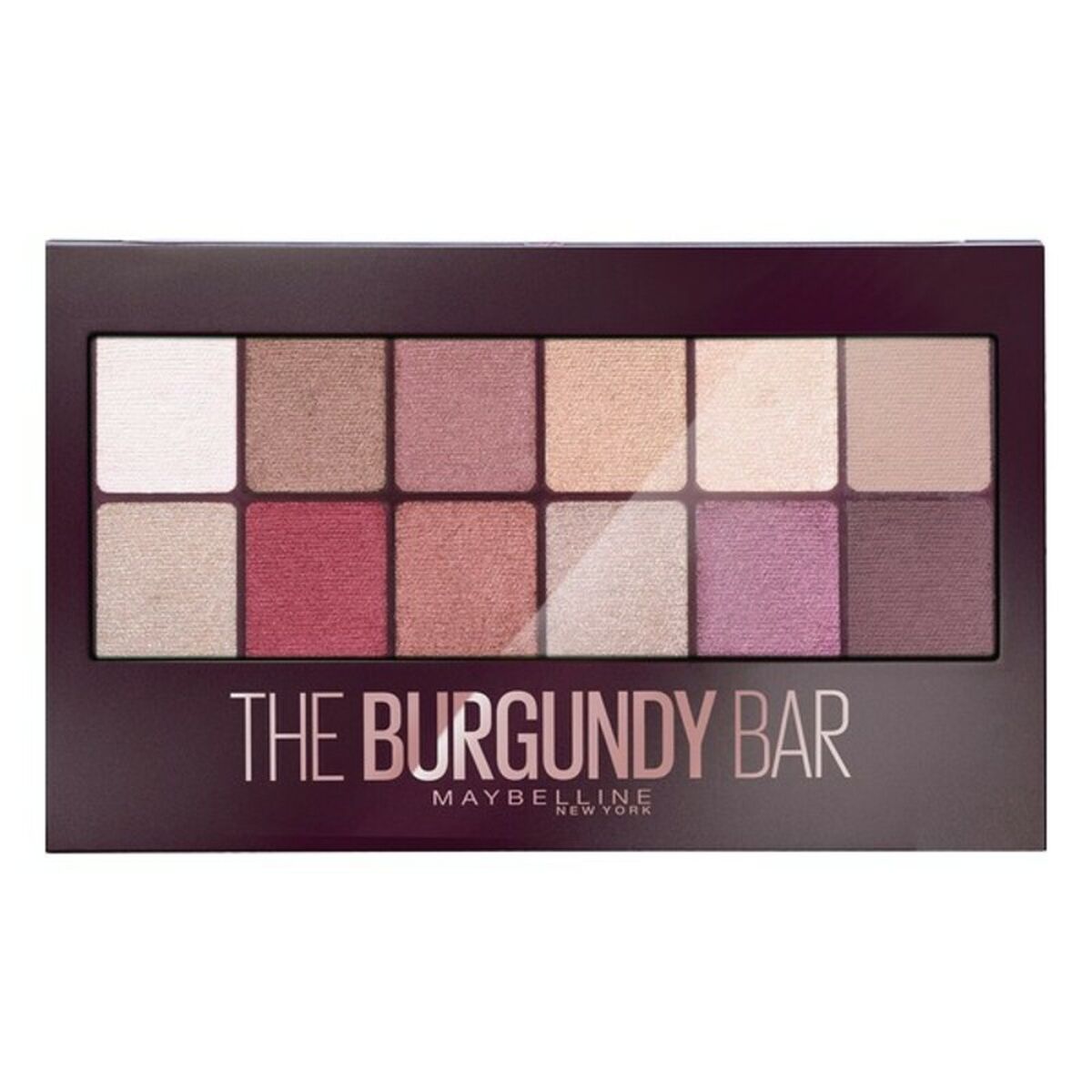 Palette mit Lidschatten Maybelline The Burgundy Bar Nº 04-Burgundy 9,6
