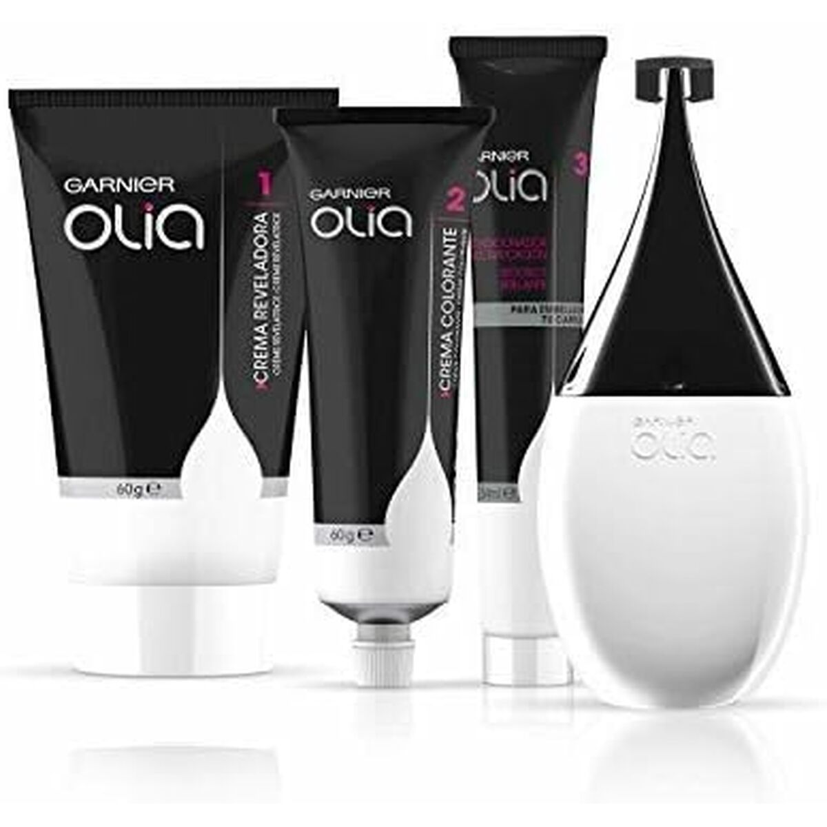 Amoniakfreie Färbung Garnier Olia Honigblond Nº 8,31 Rubio Miel Lote (