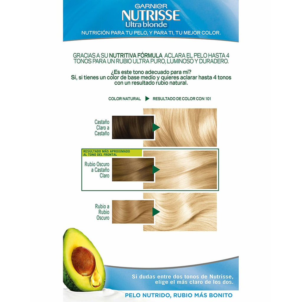 Aufhellungsmaske für blondes Haar Garnier Nutrisse (3 Stück)