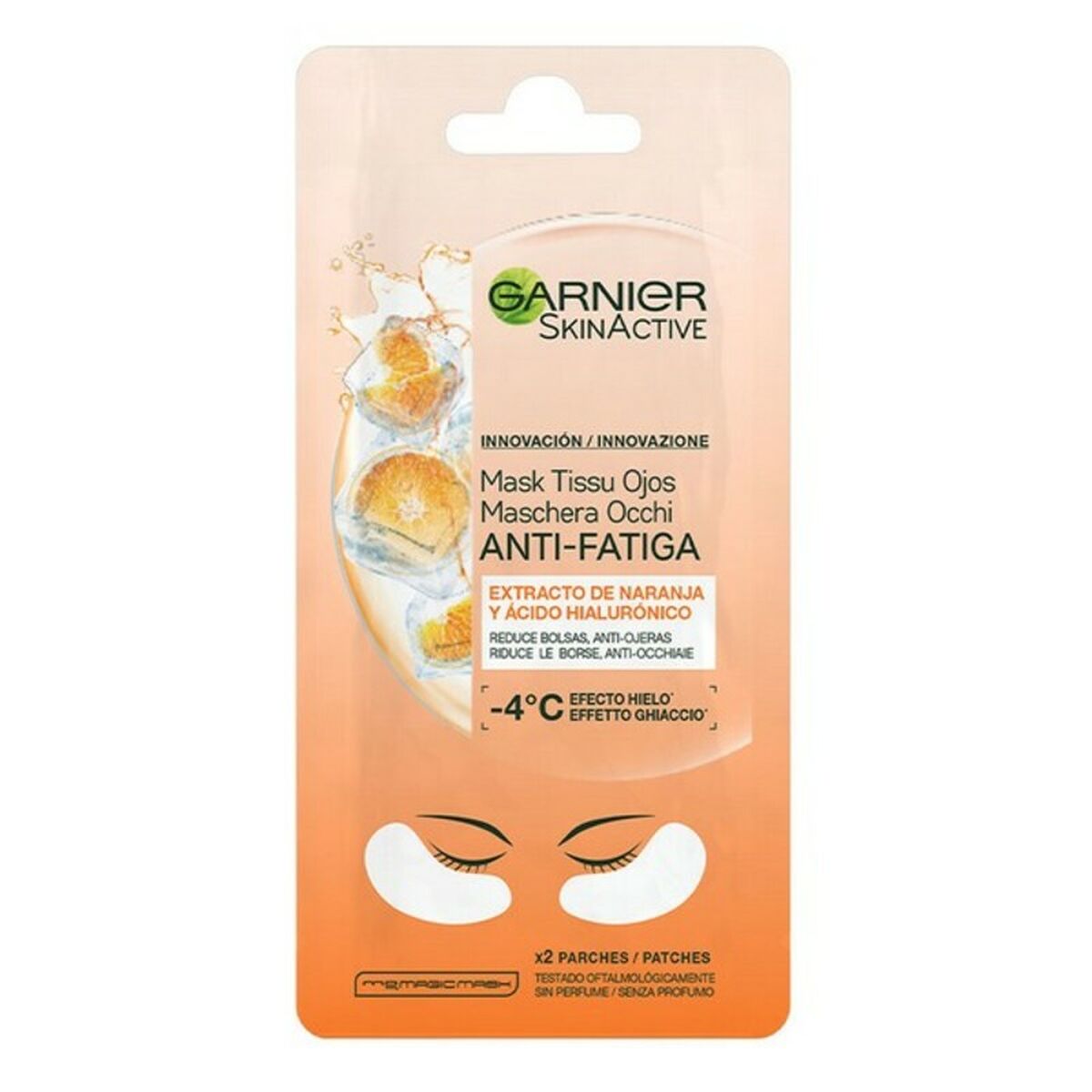 Maske für Augenkonturen Garnier Skinactive