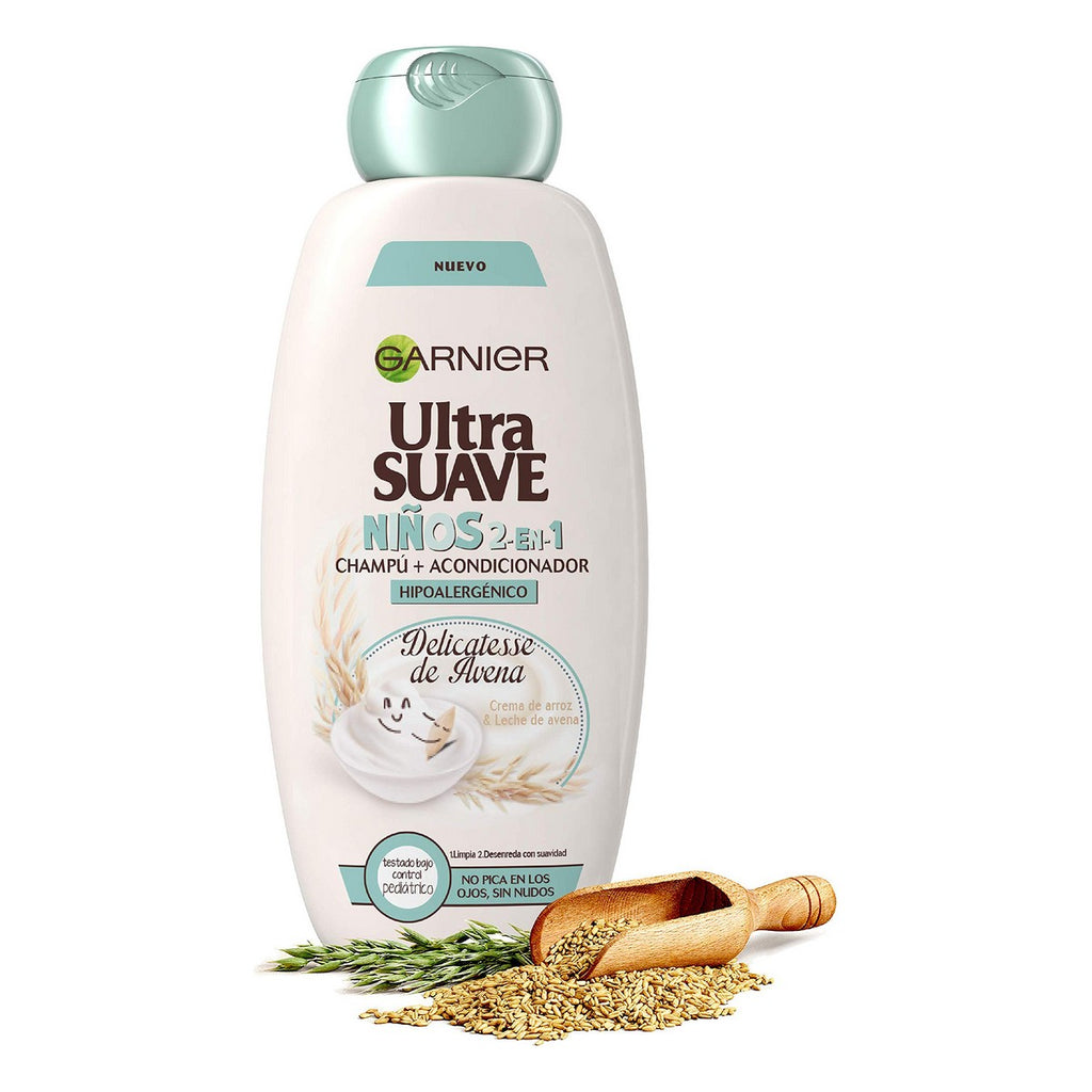 Kindershampoo Garnier Ultra Suave 400 ml Hafer Shampoo und Spülung