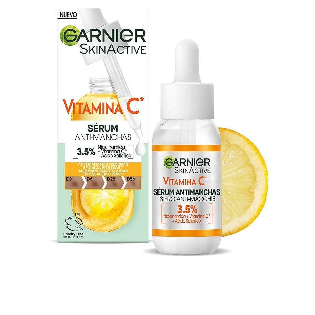 Antifleckenserum Garnier Skinactive Vitamina C 30 ml Vitamin C