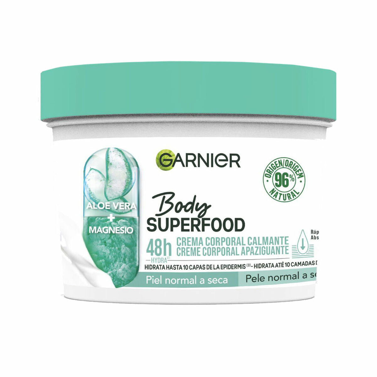 Beruhigende Creme Garnier Body Superfood 380 ml