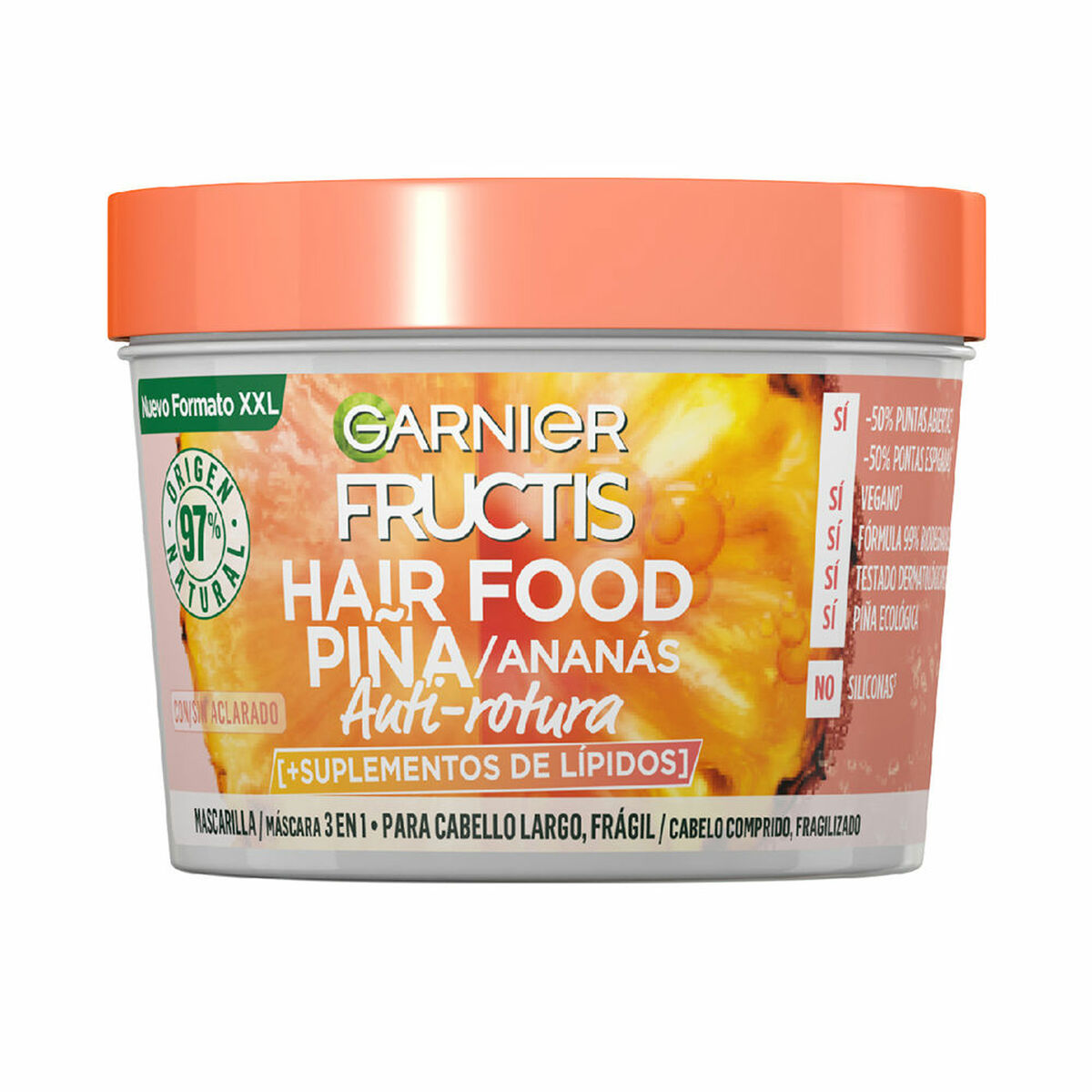 Anti-Haarausfall Creme Garnier Fructis Hair Food 350 ml Bruchverhinder