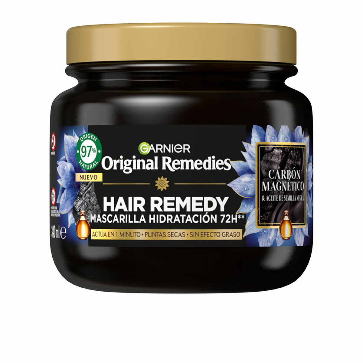 Feuchtigkeitsspendende Maske Garnier Original Remedies 340 ml Magnetis