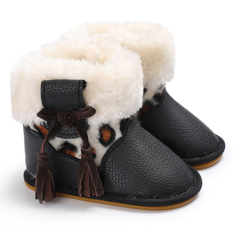 Baby-Schuhe mit Leopardenmuster – Bild 5 | LuxeStyle