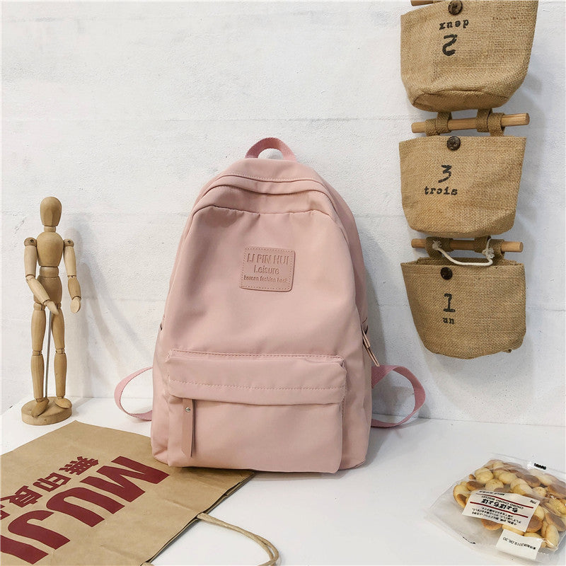Retro-Schulranzen für Mädchen – 18" Nylon | LuxeStyle