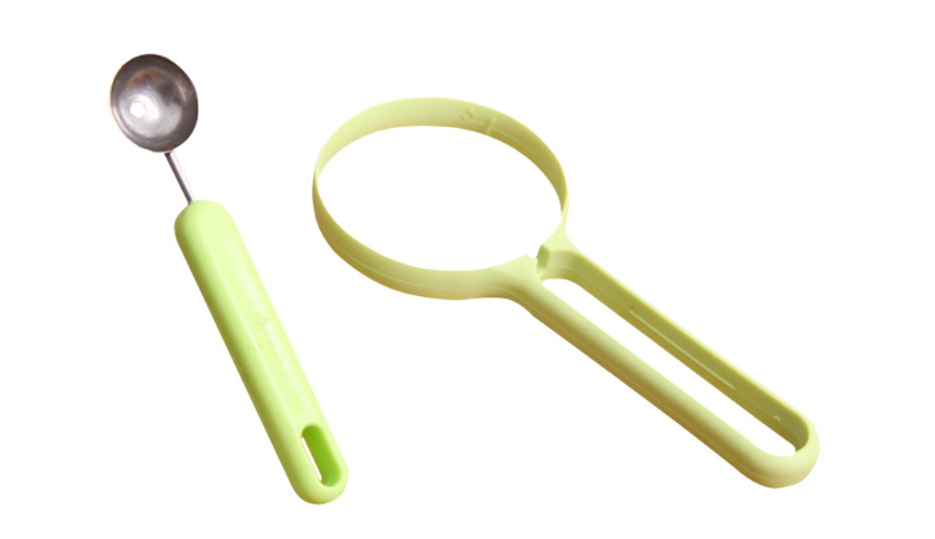 9-teiliges Obstschneider-Set aus Edelstahl – Bild 2 | LuxeStyle