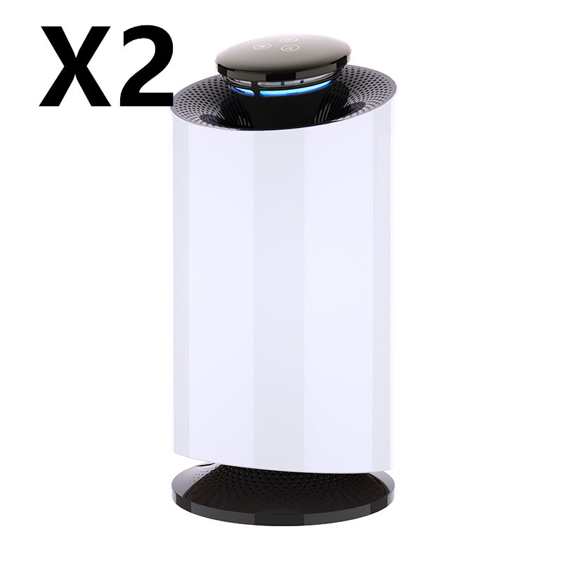 Luftreiniger mit Mückenlampe und CO2-Sensor
