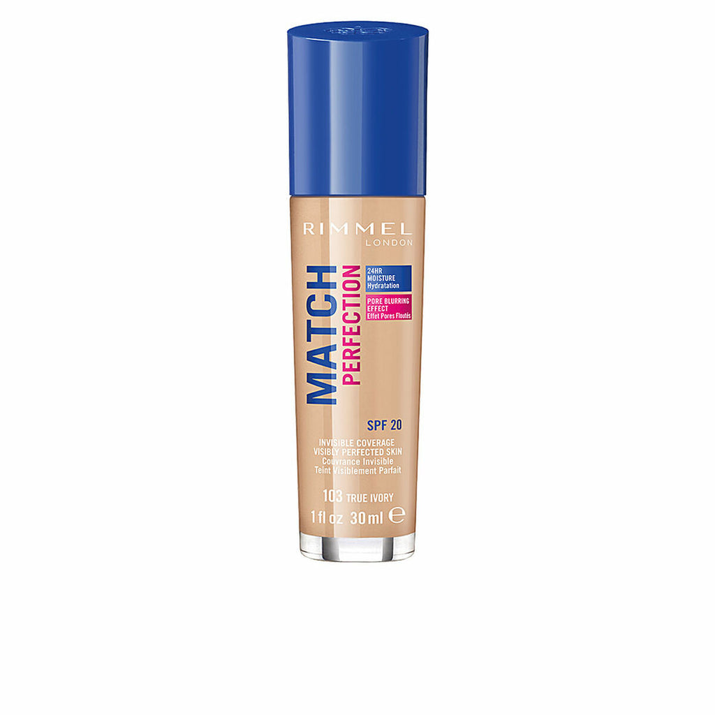 Fluid Makeup Basis Match Perfection Rimmel London (30 ml)