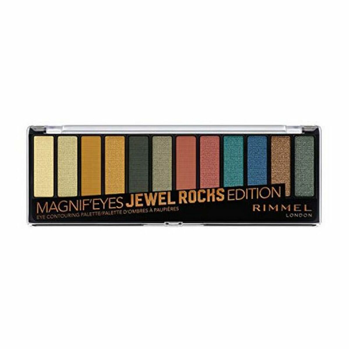 Palette mit Lidschatten Rimmel London