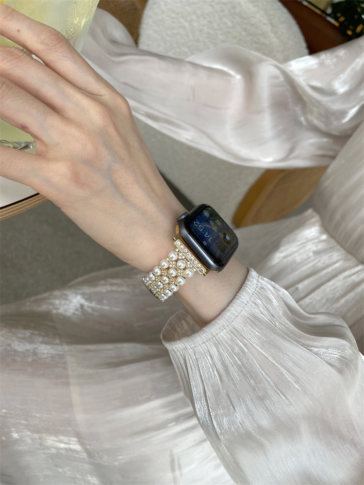 Zinn-Glasperlen Armband für Apple Watch | LuxeStyle