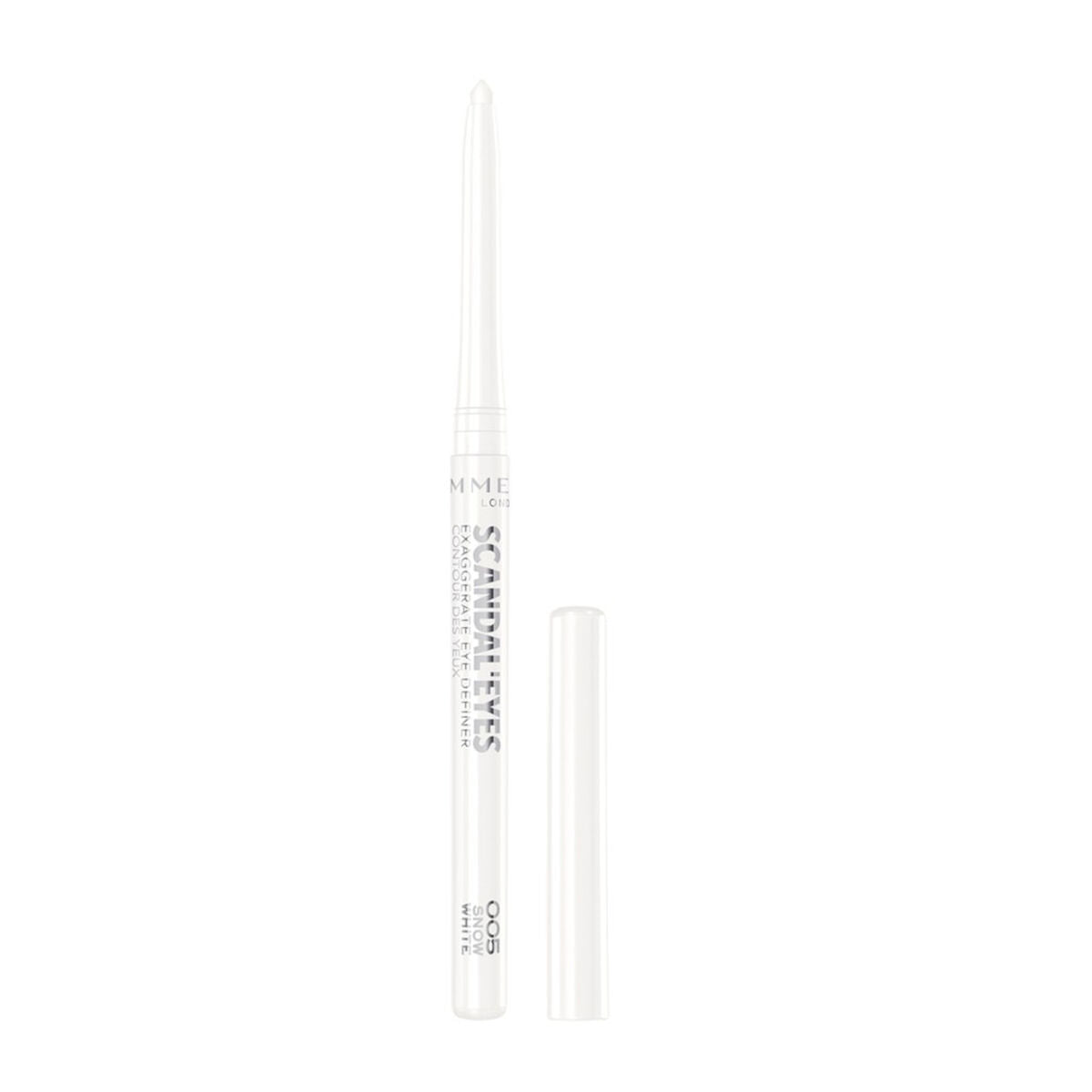 Kajalstift Rimmel London Scandaleyes Automatic Weiß 0,35 g Automatisch