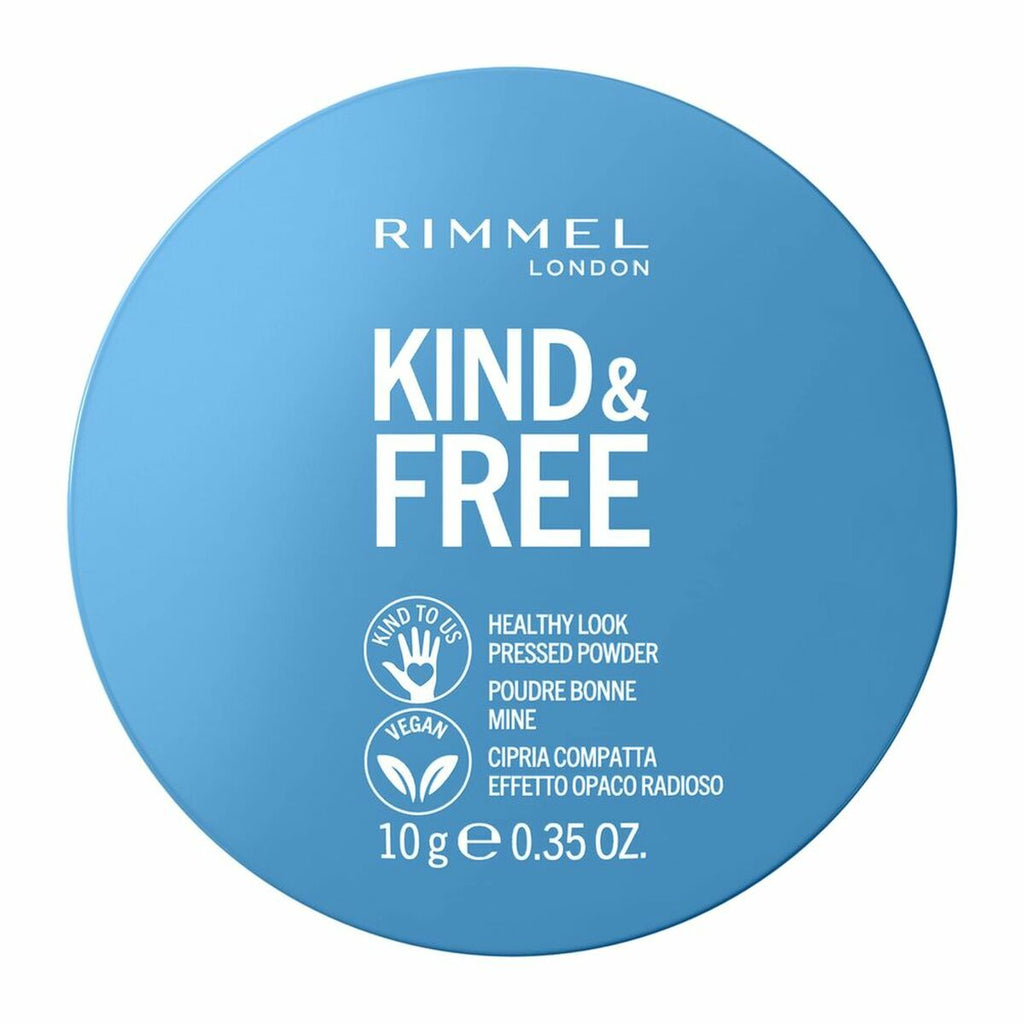 Kompaktpuder Rimmel London Kind & Free 10-fair Reifend (10 g)