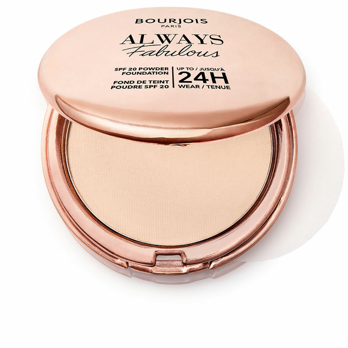 Basis für Puder-Makeup Bourjois Always Fabulous Nº 100 Rose Ivory Nº 1