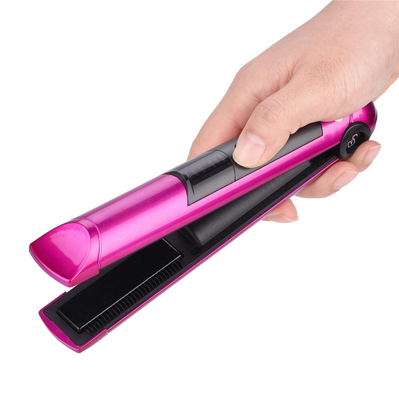 Kabelloser Mini-Haarglätter mit USB-Ladefunktion
