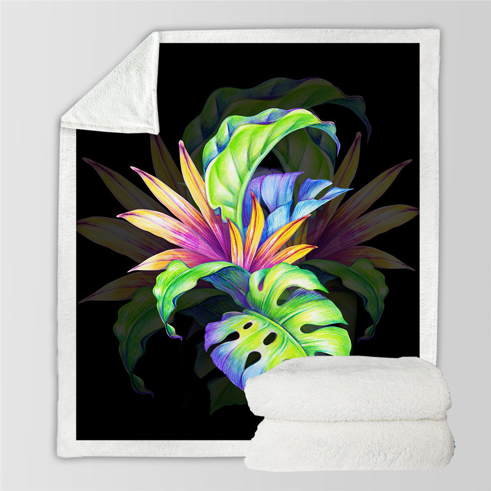 Digital bedruckte Flanelldecke