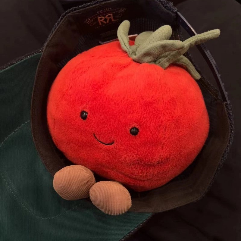 Tomaten-Plüschfigur