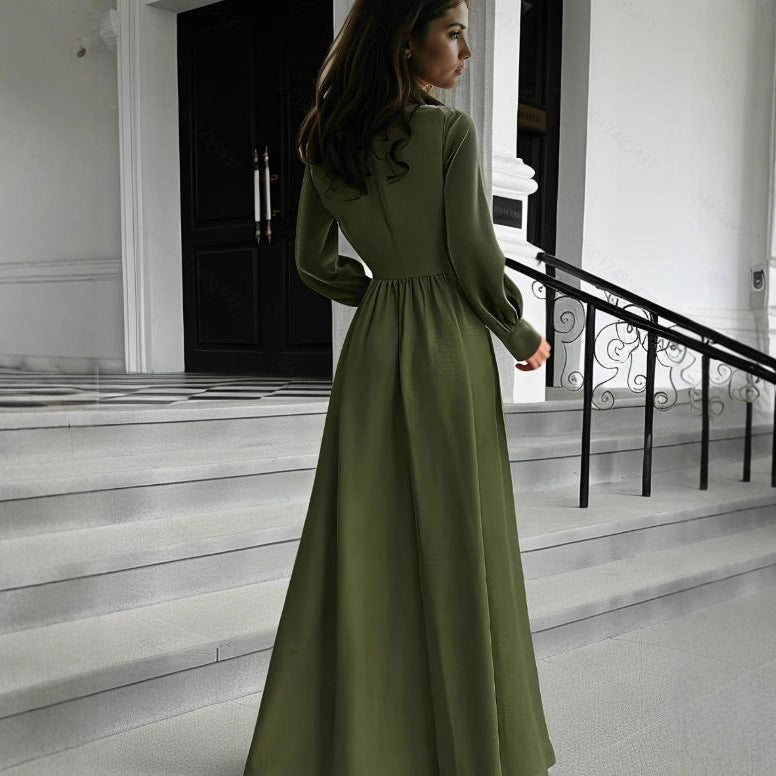 Asymmetrisches Midikleid – Bild 2 | LuxeStyle