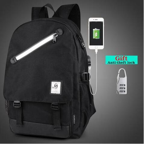 USB-Rucksack mit integrierter USB-Anschlüsse – Bild 6 | LuxeStyle