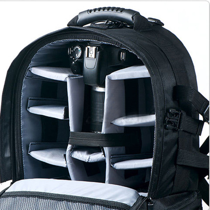 Wasserdichter Fotorucksack aus Nylon | LuxeStyle
