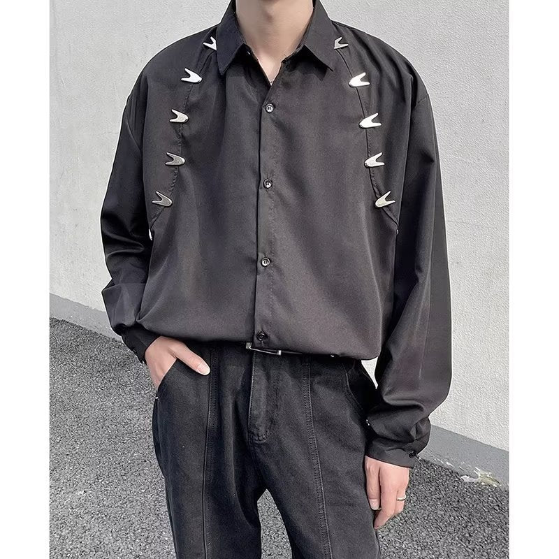 Jugendliches Hemd im Japan-Stil für Herren – Bild 3 | LuxeStyle
