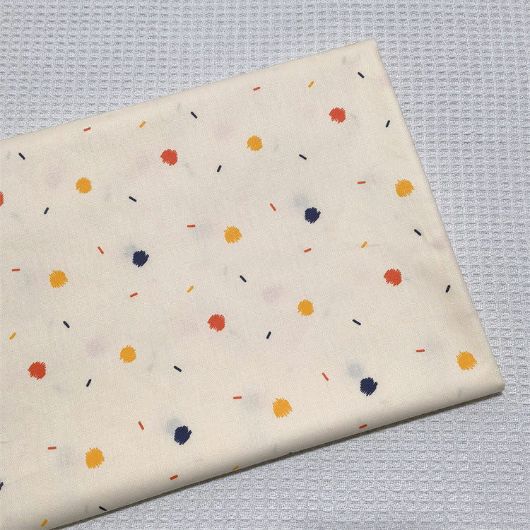 Geometrische Herzen Baumwoll-Twill Stoff | LuxeStyle