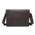 Runde Herrenrucksack aus echtem Leder | LuxeStyle