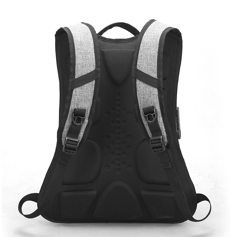 Rucksack mit USB-Ladefunktion und Diebstahlschutz – Bild 3 | LuxeStyle