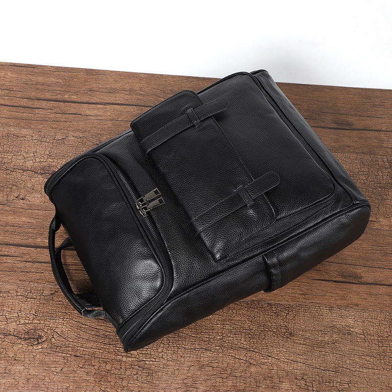 Echtleder Rucksack mit 36-55 L – Bild 18 | LuxeStyle
