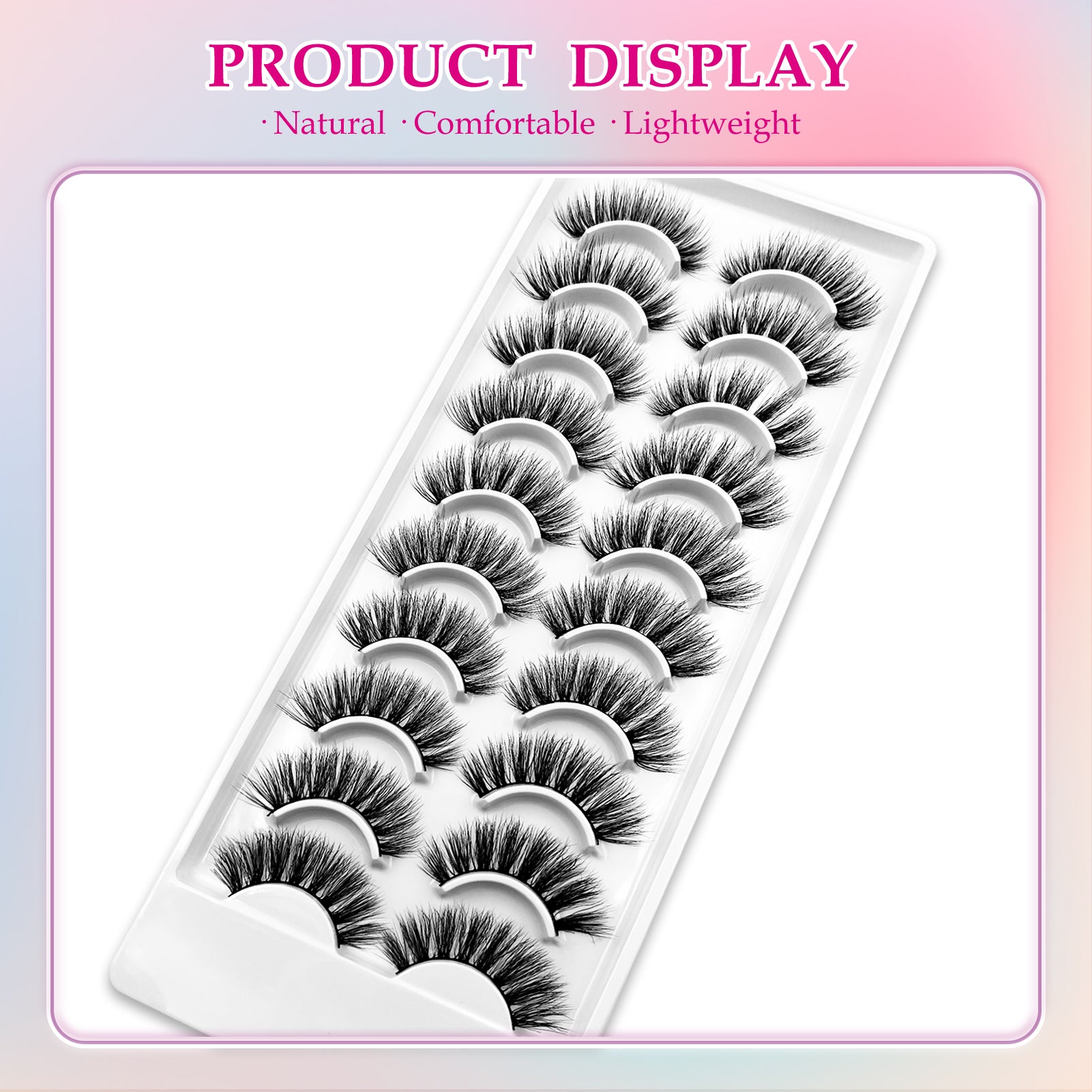 3D-Faux-Mink-Wimpern