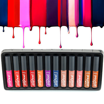 12er-Set Lipgloss & Lippenstift