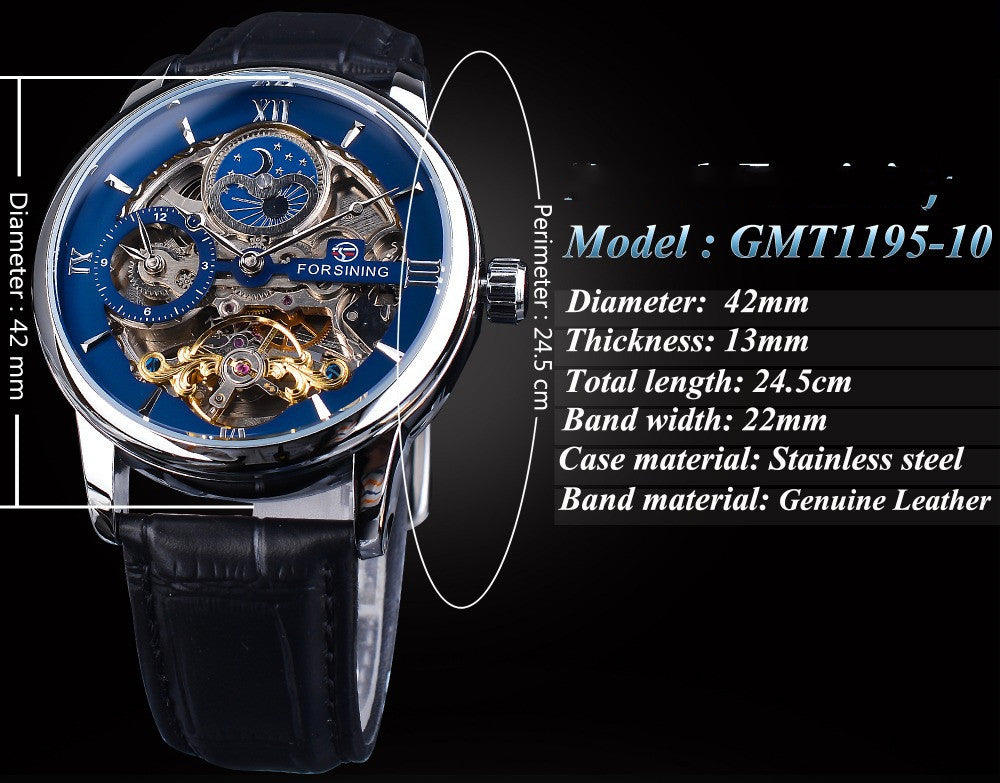 Herren Armbanduhr mit Tourbillon | LuxeStyle
