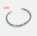 Zirkon-Diamant-Armband kreativ gefasst