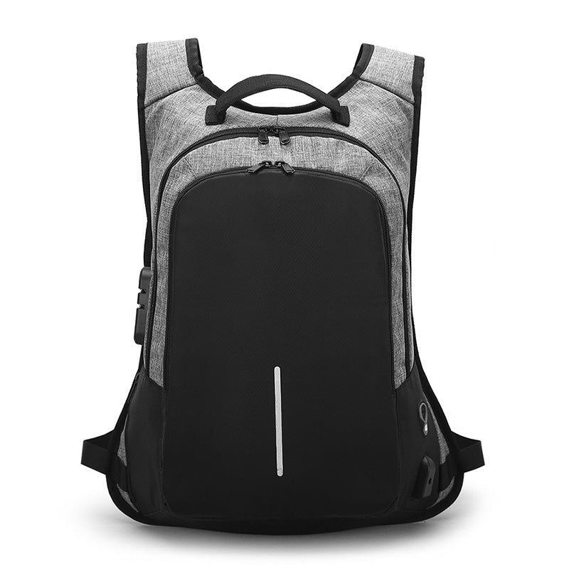 Rucksack mit USB-Ladefunktion und Diebstahlschutz – Bild 2 | LuxeStyle