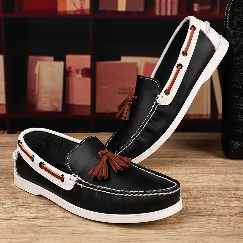 Plus Size Segelschuhe Herren Leder – Bild 7 | LuxeStyle