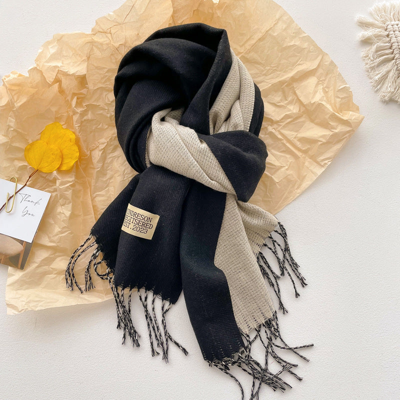 Doppelseitiger Schal – Bild 14 | LuxeStyle