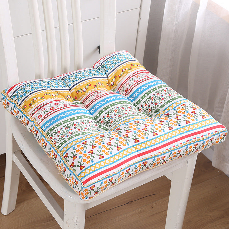Bedrucktes Tatami-Kissen aus Perlenbaumwolle | LuxeStyle