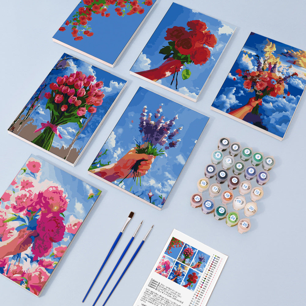 Kleines Malset Landschaft und Blumen – Bild 12 | LuxeStyle