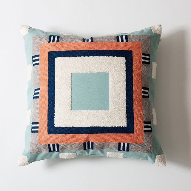 Besticktes Baumwollkissen – Bild 3 | LuxeStyle